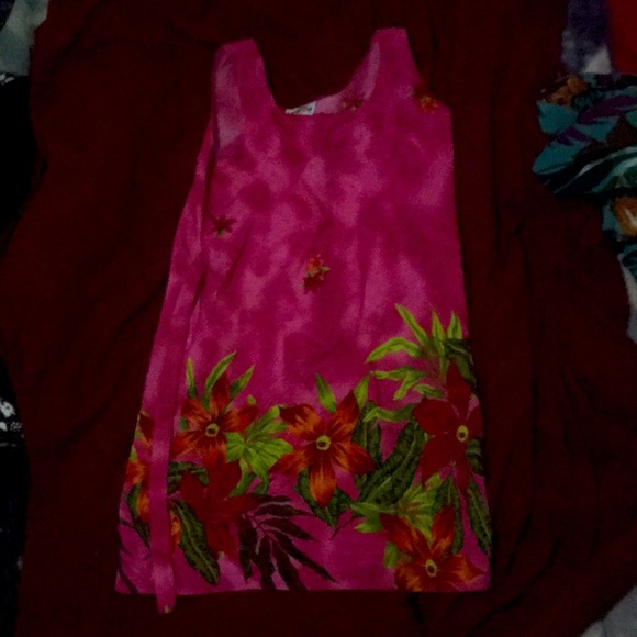 Spring dress with floral at bottom,By looking good - Picture 1 of 1